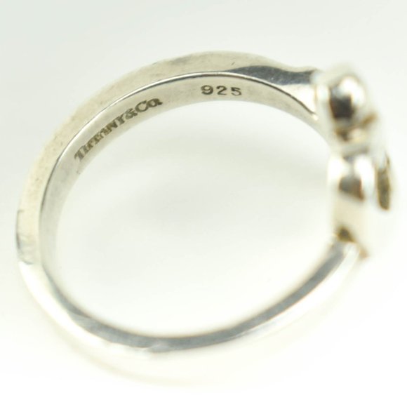TIFFANY & CO Silver Loving Heart Ring (ms) - Picture 5 of 7